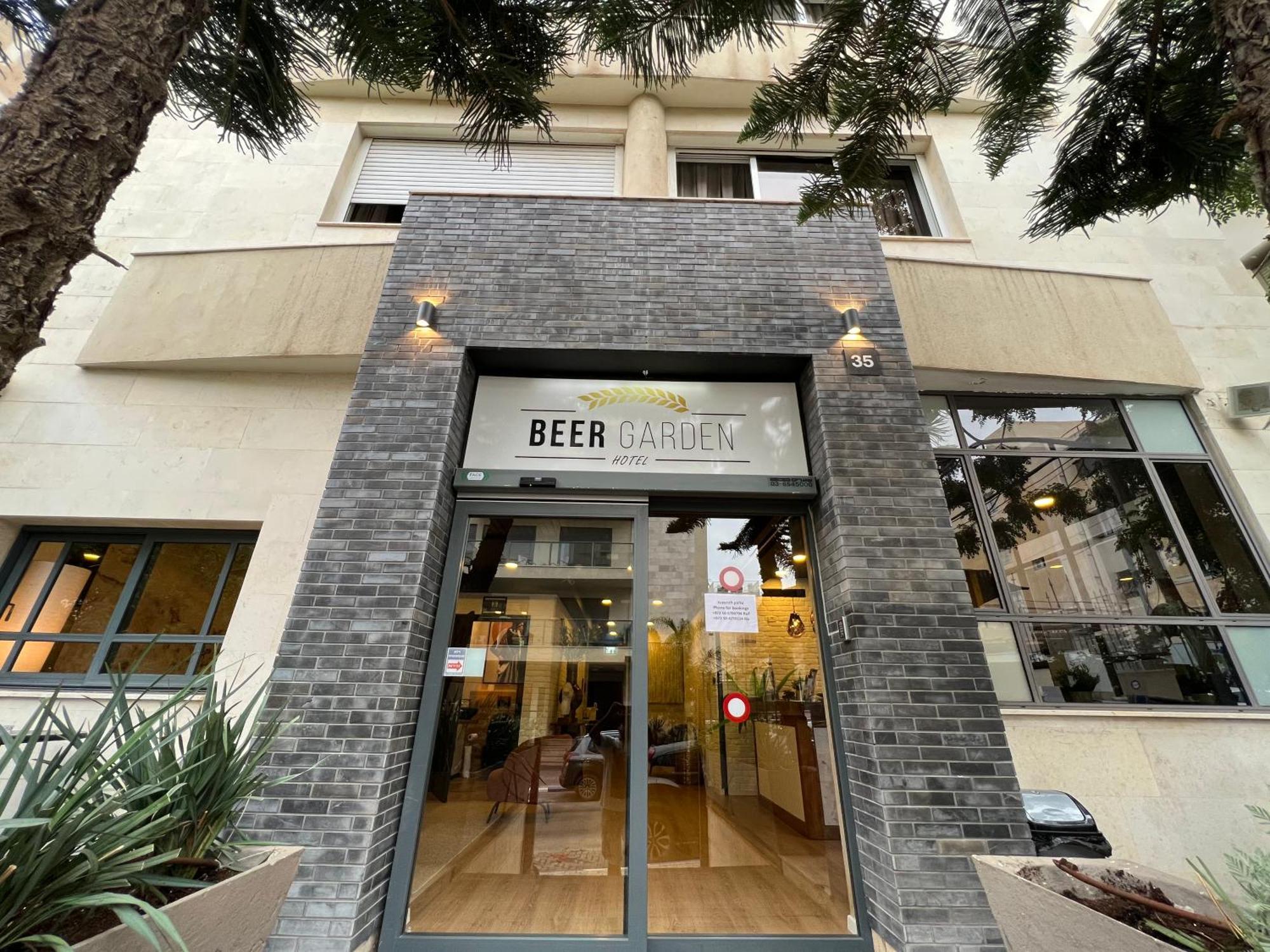 תל אביב Beer Garden Hotel מראה חיצוני תמונה